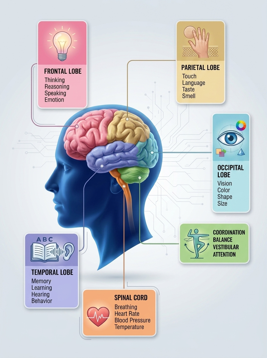 Brain Function and IQ Assessment